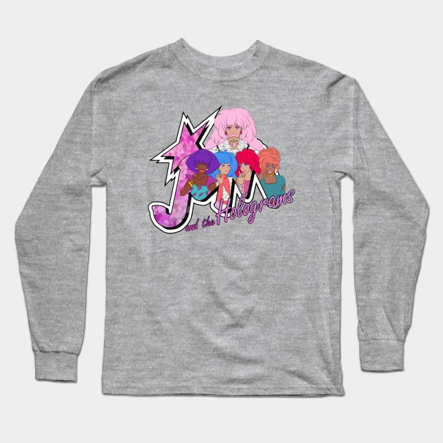 Love - Jem and the Holograms by BraePrint Long Sleeve T-Shirt by Braeprint